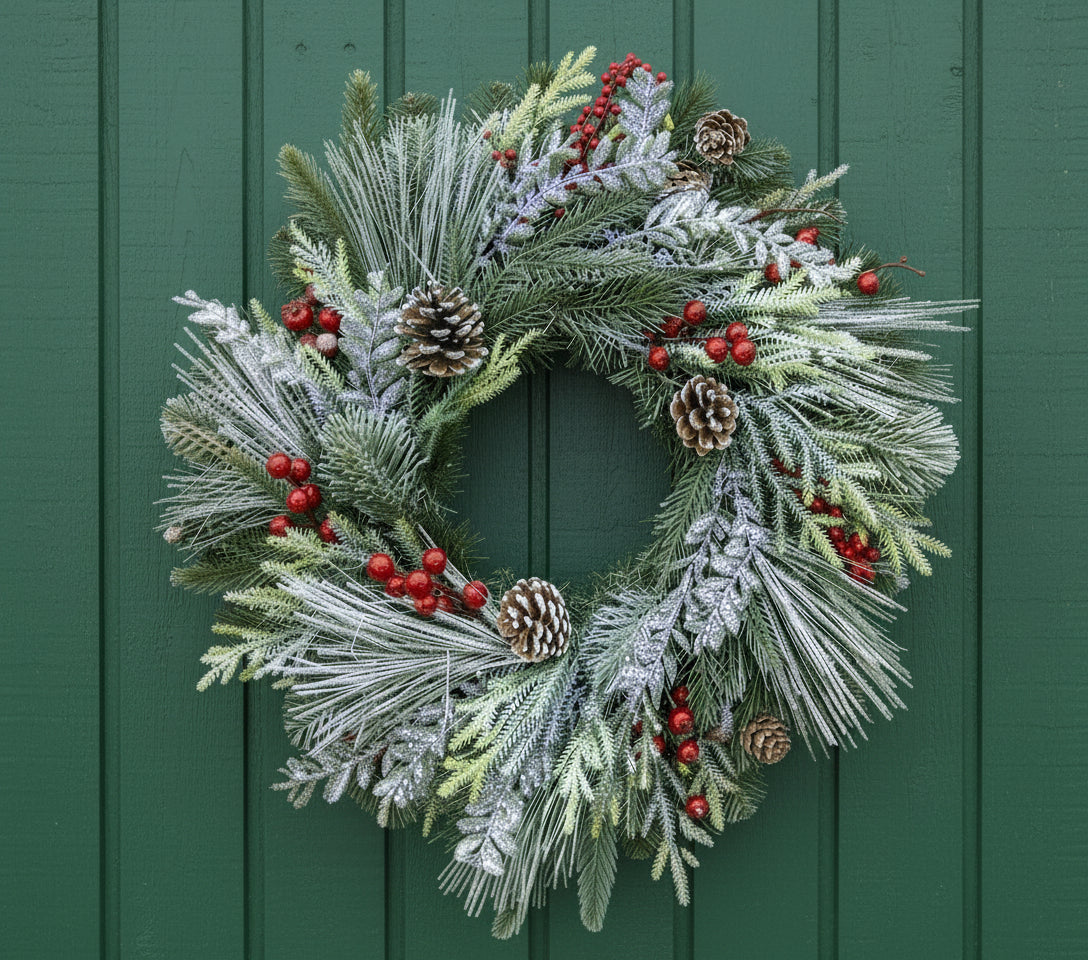 Coronita decorativa de Craciun