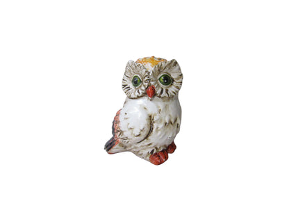 Decoratiune de craciun bufnita polyresin 7 cm