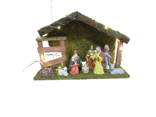 Decoratiune Sceneta nasterea Domnului 30 cm