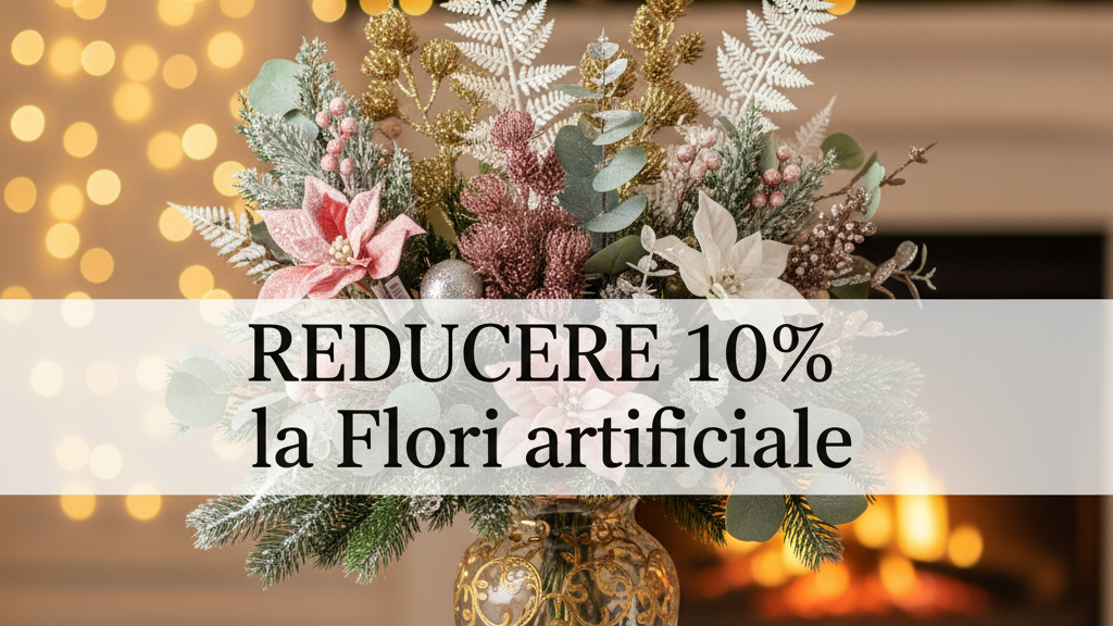 Flori artificiale - Reducere 10%