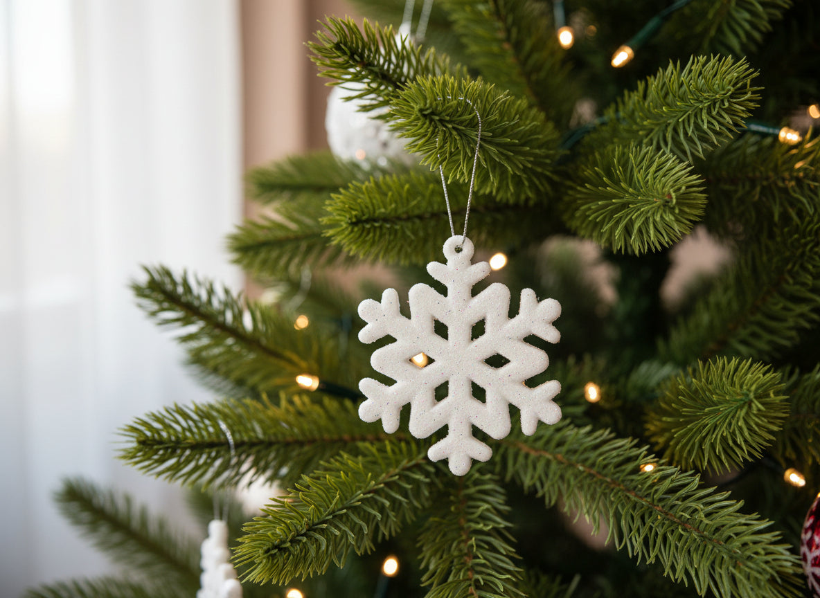 Decoratiune fulg de nea set 6