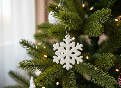 Decoratiune fulg de nea set 6
